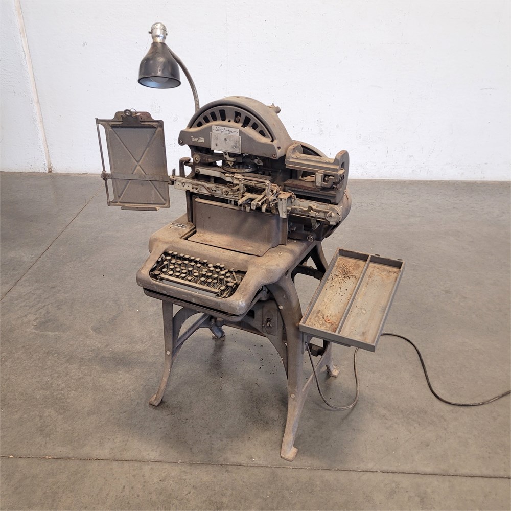 UW SWAP Online Auction - Addressograph-Multigraph Graphotype (B10)