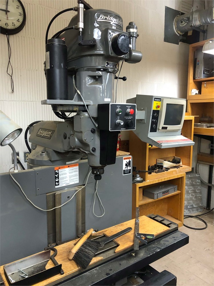 Uw Machine Shop UW SWAP Online Auction - Bridgeport Milling Machine (UW-Madison)