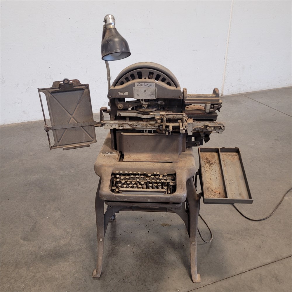 UW SWAP Online Auction - Addressograph-Multigraph Graphotype (B10)