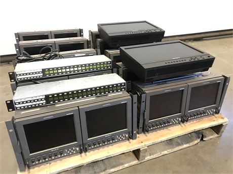 UW SWAP Online Auction - Lot of LCD Video Monitors + Router Control ...